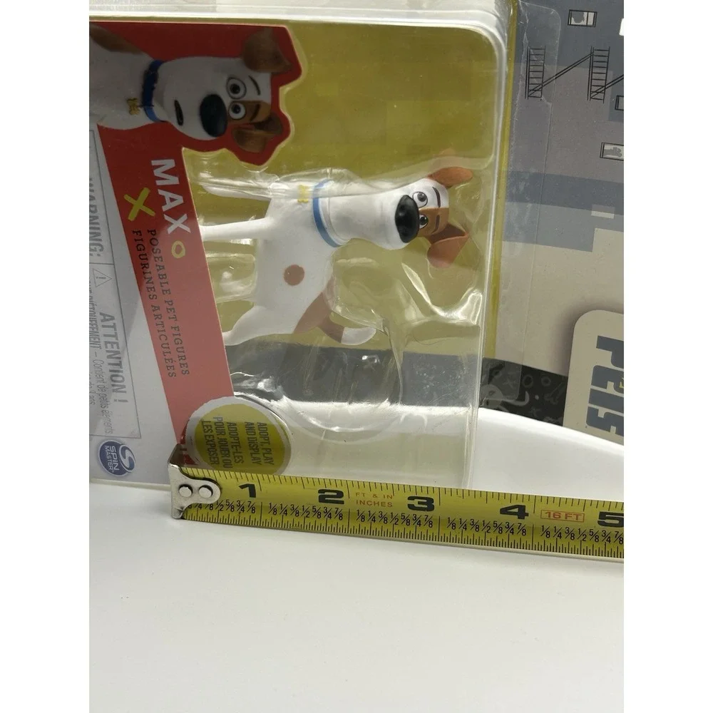 The Secret Life Of Pets Poseable Pet Figure-MAX the Dog READ: